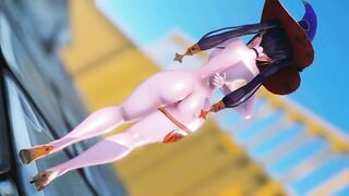 Mmd r18 Mona the finest fuck and deep-throater trio dimensional anime porno