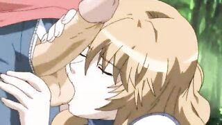 Oral Pleasure And Titfuck From Big-Chested Girl