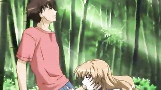 Oral Pleasure And Titfuck From Big-Chested Girl