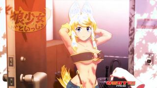 Anime Pornography Pros - This Ash-Towheaded Bombshell She-Cub Luvs It When You Have Joy With Her Boobs