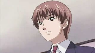 Anime Porno Gal Enjoys Getting Creampied