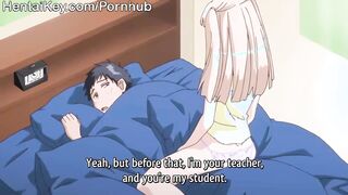 Uncensored sex fest of a manga porno.