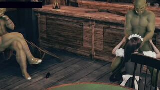 Doll knight lose to monster ork - gig.five