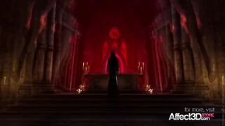 Sexy Blonde Princess ample milk boobs vampire ass fucking hump