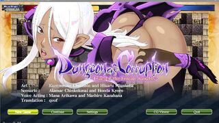 Dungeon Space of corruption[Hentai Gameplay] EP.1 Orc tough pulverizing the priestess