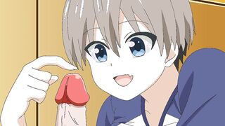 Uzaki-chan wa Asobitai! - Hana Uzaki Anime Porn UTTER Oral Job
