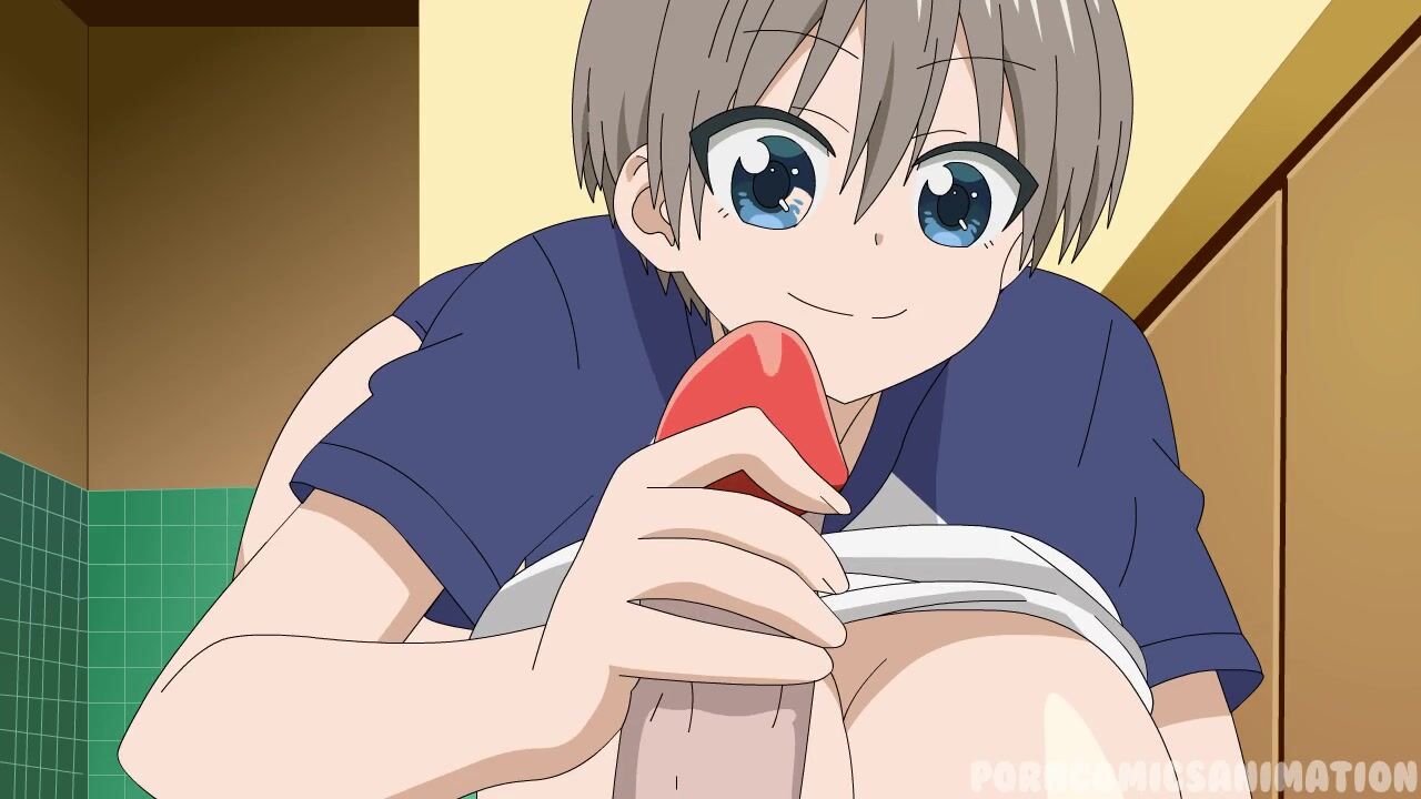 Uzaki-chan wa Asobitai! - Hana Uzaki Anime Porn UTTER Oral Job | Adult  Series