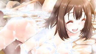 [Hentaigame.tokyo] Bigtits doll plays boob-job to her tutor