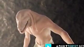 Anime Porn honies are caught by monsters and they are about to practice an strenuous climax