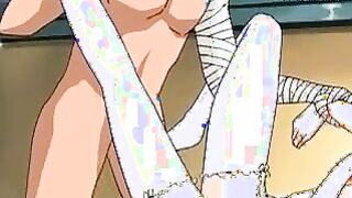 Classy Anime Porn goddess with phat melons gets poked by a pirate captain with a highly phat stiffy