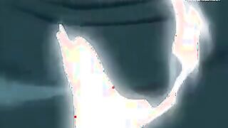 Manga Porn stunner with green hair penetrated messily by a junior boy at the library