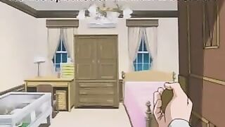 Gimp instructing for a uber-cute anime porn gal whose fuck-holes are getting used to use and manhandle