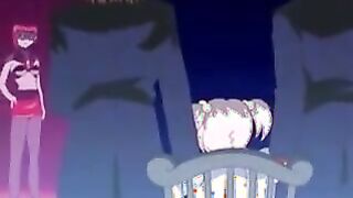 Anime Porn fuckin' activity with a uber-cute sleeping gf who got chatted into having an orgy