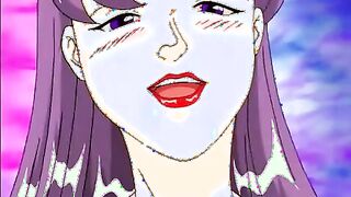 Buxom anime porn female tutoring her classmate in the supreme art of sixty-nine liking