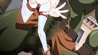 Manga Porn female in cords and chains impregnated by the monstrous warriors