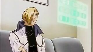 Luv Beckon pornography - a huge-boobed blond anime porn doll gets her cock-squeezing vag demolished by her rivals