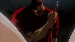 Luv Beckon pornography - a huge-boobed blond anime porn doll gets her cock-squeezing vag demolished by her rivals