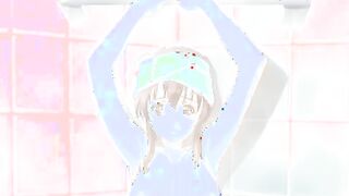 Anime Porn woman with phat jugs is getting ravaged while waiting for her mates to stop by