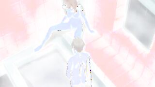 Anime Porn woman with phat jugs is getting ravaged while waiting for her mates to stop by