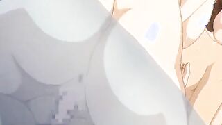 Hentai Cens. Busty Anime Babe is having a threeway and luving every 2nd of it