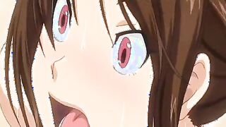 Hentai Cens. Busty Anime Babe is having a threeway and luving every 2nd of it