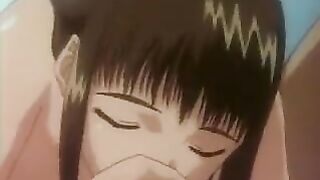 Warm anime porn hump with an subjugated new housewife who got married by her family to a super-naughty man