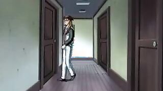 Anime Porn lovemaking with a chesty blondie wifey and her childhood mate with a large jizz-shotgun