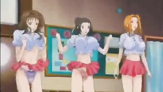 Manga Porn ladies in mini skirts are getting romped in the lockerroom, instead of going to classes