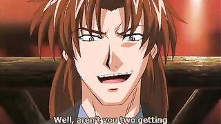 Lewd manga porn reunion of sisters and their boyfriends in a sloppy group ravage