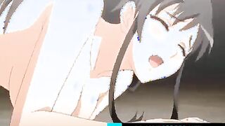 Anime Porn ladies are getting pulverized by a gang of fellows, while getting on all fours on the floor