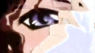 Huge-Boobed Anime Porn girl and a dude who is much junior than her are having raunchy romp