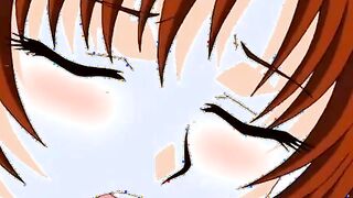 Anime Porn maid and 2 fuck sticks for her fuckholes - an additional spicy all lady anime porn threeway