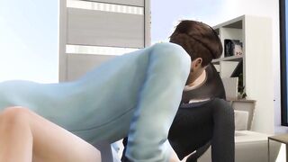 Sultry Office Hump - _ SIMS four (GIG 11 - The Reckoning)