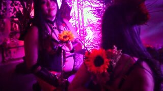 Wicked Woodland Witches Costume Play // Kinbaku Shibari Hollywood Halloween Spectacle