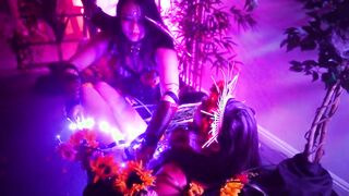 Wicked Woodland Witches Costume Play // Kinbaku Shibari Hollywood Halloween Spectacle