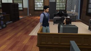 Cheated on her spouse with a sapphic buddy in her own mansion. Gameplay lesbian porn video