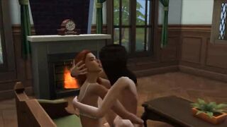 Cheated on her spouse with a sapphic buddy in her own mansion. Gameplay lesbian porn video