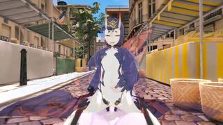 FUTANARI SEX GAME. YORIMITSU RAIKOU HERMAPHRODITISM SHUTEN DOUJI DESTINY