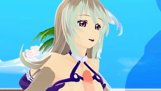 Milla Maxwell Tales of Xillia THREE DIMENSIONAL #hentai