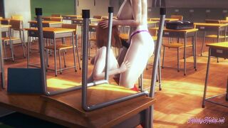 Boku No Hero Academia Manga Porn Yuri - Uraraka deepthroat Momo Strap-On & is pounded rear end fashion