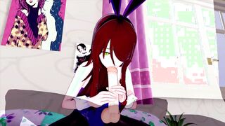 CARTOONS BUNNY WOMAN FOOD WARS!