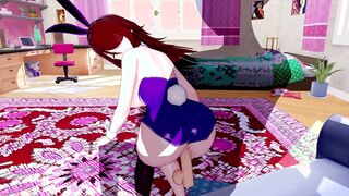 CARTOONS BUNNY WOMAN FOOD WARS!