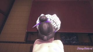 Kimetsu no Yaiba Blowjob 3D Manga porn