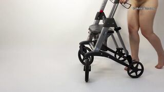 NudeArt movie: Rollator dance by Amit Bar