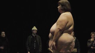 Super BBW Naked Performance. Julischka Stengele (2017)
