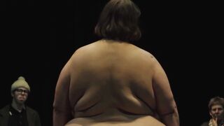 Super BBW Naked Performance. Julischka Stengele (2017)