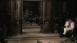 Naked Models on the runway at Pam Hogg A/W 2013.