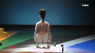 Doris Uhlich im Rabenhof Theater bei "Abgesagt?Angesagt!" auf W24 – Das Stadtfernsehen