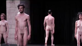 Naked on Stage.Performance "Tragédie"