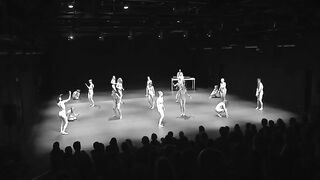 Compilation Short Scene of Naked on Stage Performance